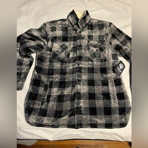 Crooks and castles flannel jacket